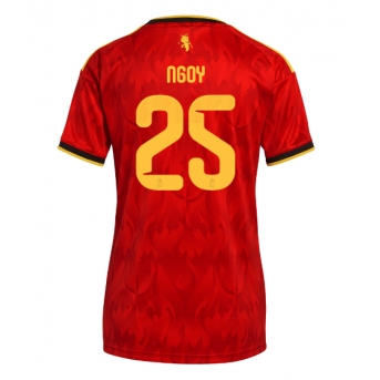 Billige Fotballdrakt Belgia Nathan Ngoy #25 Replika Hjemmedrakt Dame VM 2026 Kortermet